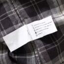 Chrome Hearts Flannel Work Dog Silver button Shirt