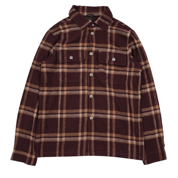 Chrome Hearts Work Dog Flannel Shirt