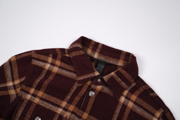 Chrome Hearts Work Dog Flannel Shirt - Image 3