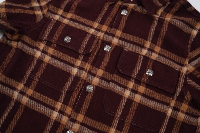 Chrome Hearts Work Dog Flannel Shirt - Image 6