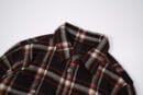 Multicolor Plaid Long Sleeve Cotton Blend Casual Shirt