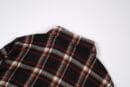 Multicolor Plaid Long Sleeve Cotton Blend Casual Shirt