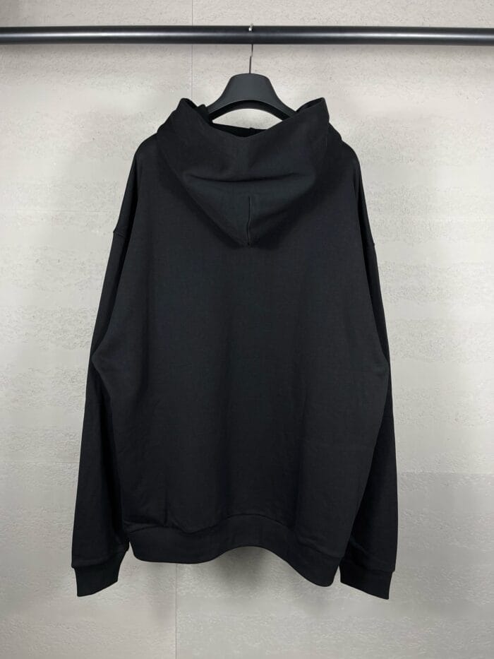 BALENCIAGA Embroidered Hooded Sweatshirt - Image 2