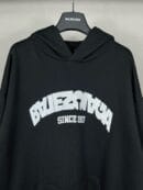 BALENCIAGA Embroidered Hooded Sweatshirt