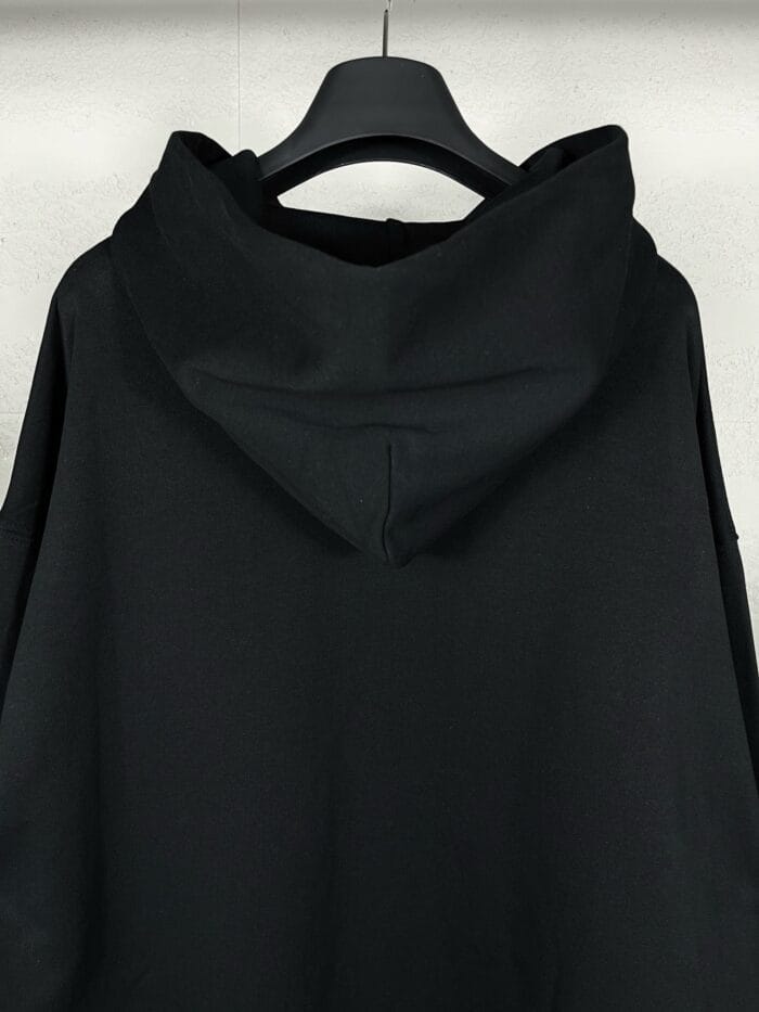 BALENCIAGA Embroidered Hooded Sweatshirt - Image 9