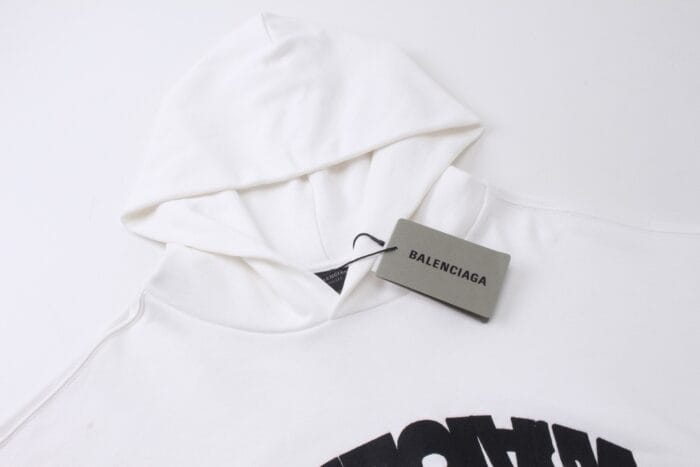 Balenciaga Embroidered Hooded Sweatshirt - Image 5