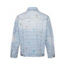 Monogram Patterned Faded Wash Jacket