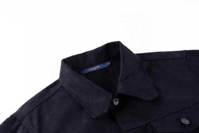 Denim Designer Men's Jacket Coat - Image 9