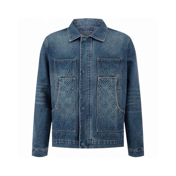 Designer Mens Old washing Denim Jacket Men Casual Loose Jackets