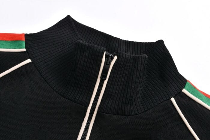 Gucci Jersey Jacquard Zip Track Jacket - Image 3