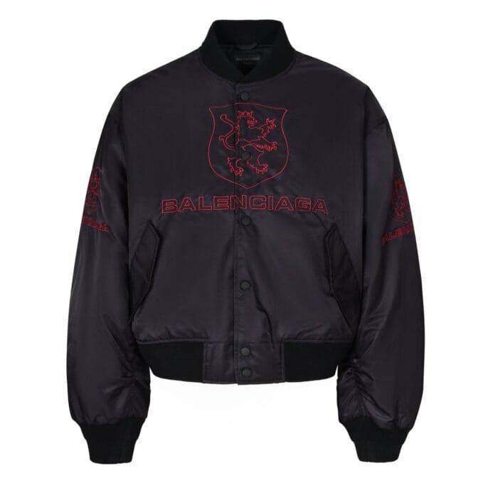 Balenciaga Lion Club Varsity Jacket