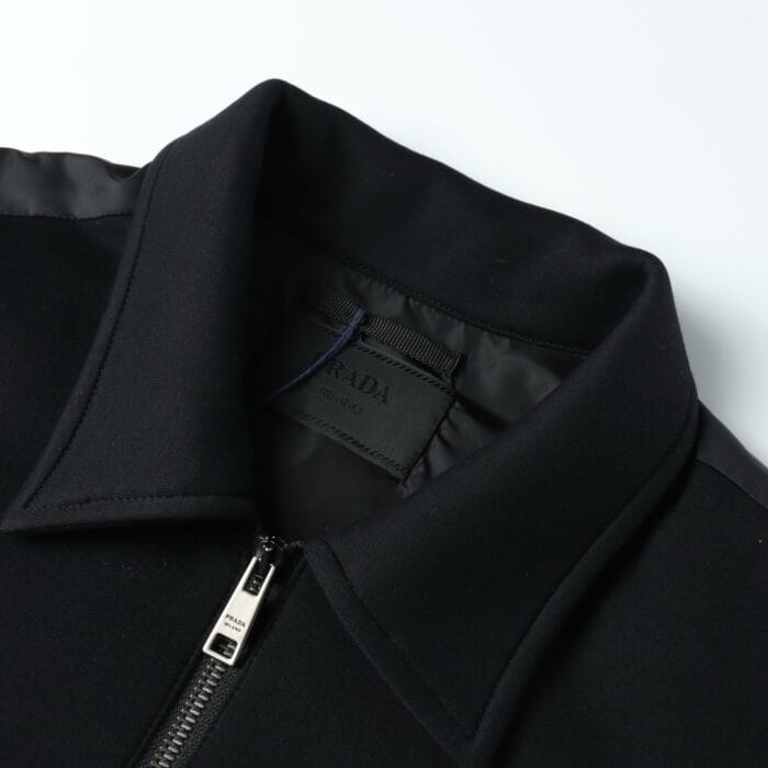 Prada Black Down Jacket - Image 2