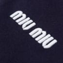 MIU MIU Technical yarn sweatshirt