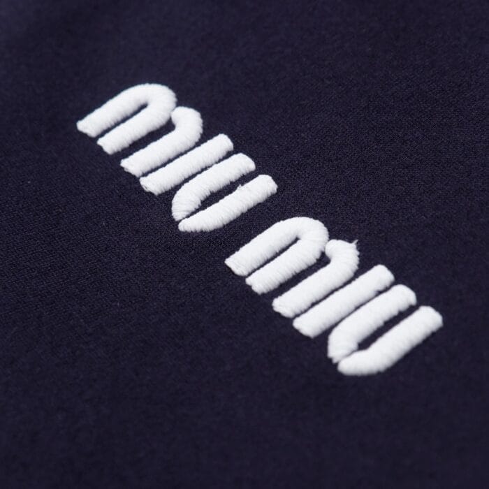 MIU MIU Technical yarn sweatshirt - Image 3