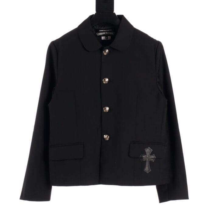 Chrome Hearts x Comme Des Garcons Cross Patch Blazer