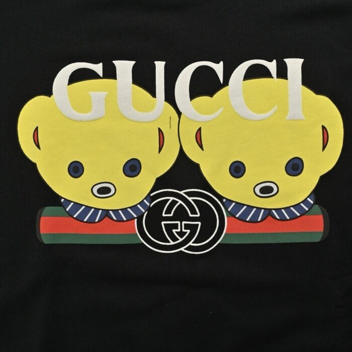 Gucci Foam Flocked Logo Crewneck Sweatshirt - Image 8