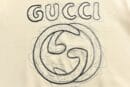 Gucci New Embroidered Logo Round Neck Sweatshirt