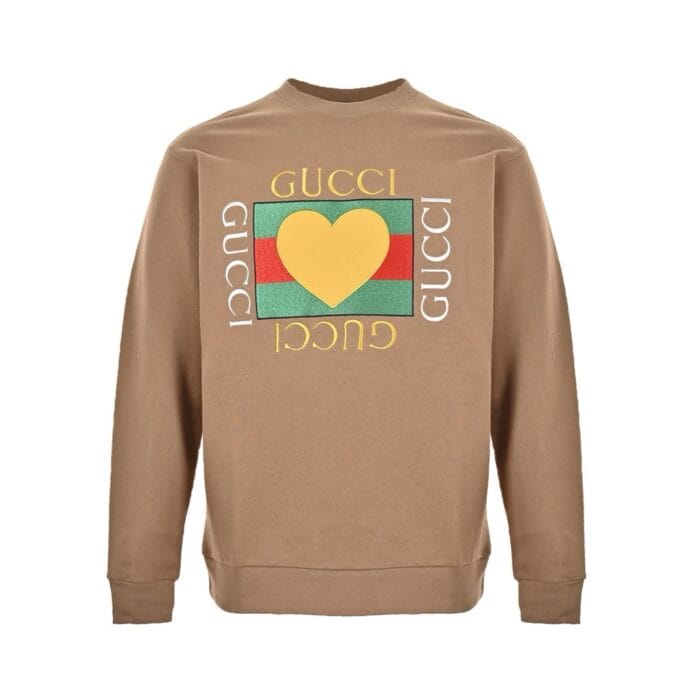 Gucci Valentine's Day Heavy Embroidery Sweatshirt