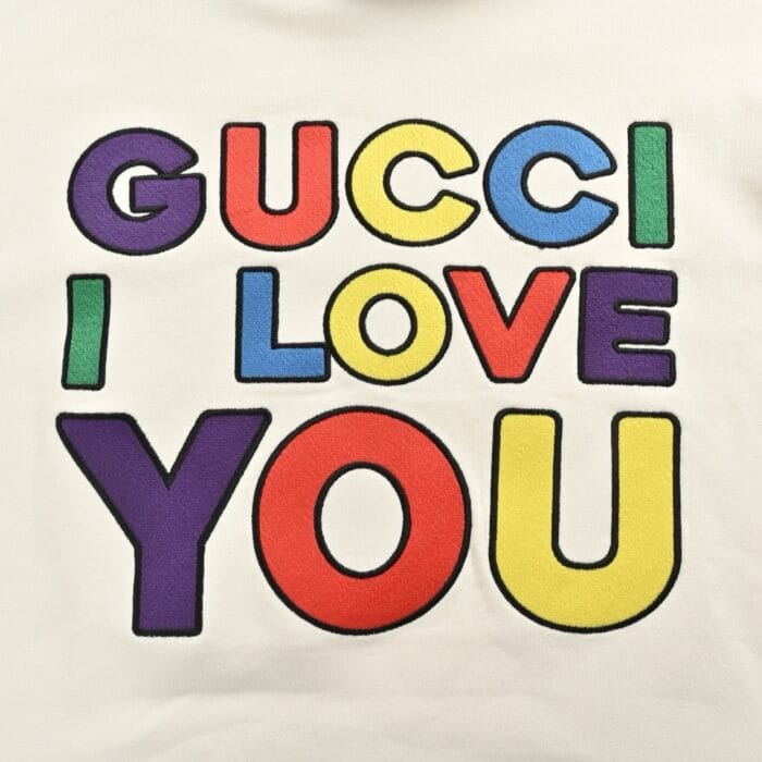 Gucci Embroidery Hooded Sweatshirt - Image 8