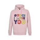Gucci Full Color Logo Embroidery Hooded Sweatshirt