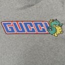 Gucci New Dragon Letter Print Dinosaur Embroidered Sweatshirt