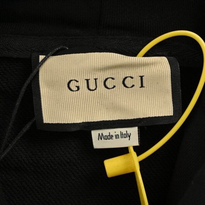 Gucci New Logo Printed Hoodie - Image 5