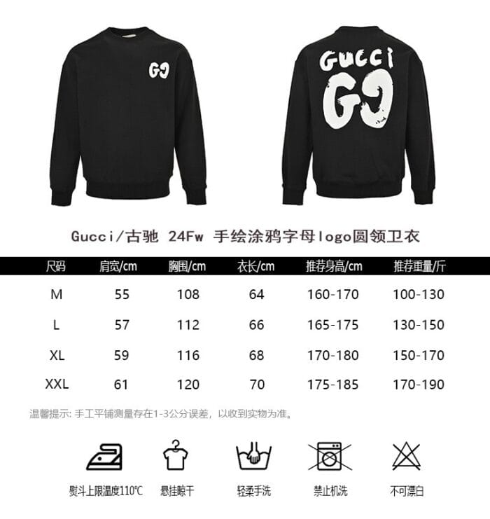 Gucci New Handpainted Sweatshirt - Image 10