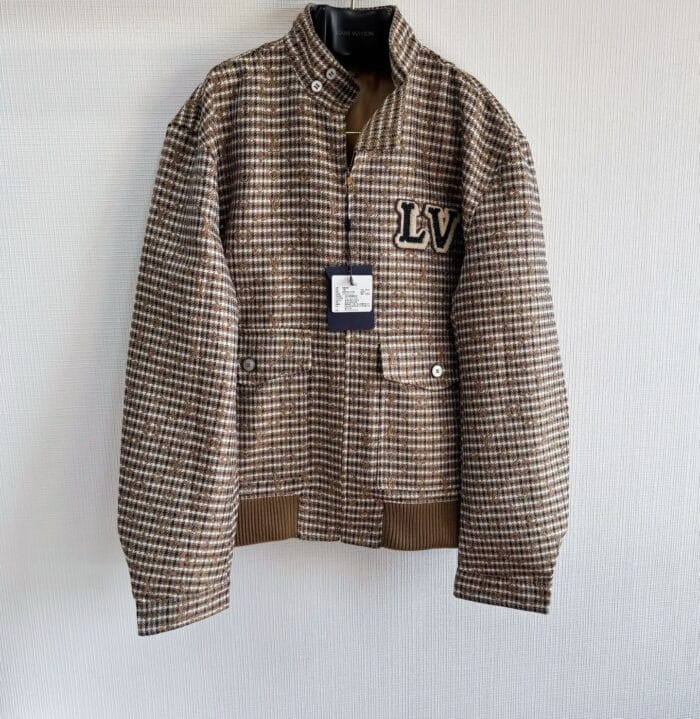 LV Monogram Wool Harrington Blouson - Image 2