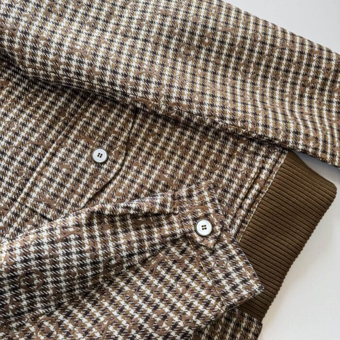 LV Monogram Wool Harrington Blouson - Image 5