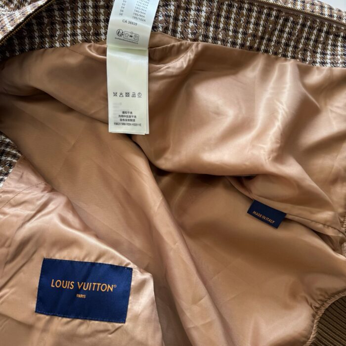 LV Monogram Wool Harrington Blouson - Image 9