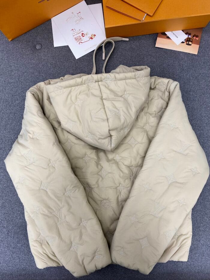 Monogram Quilted Nylon Hooded Blouson - Image 2